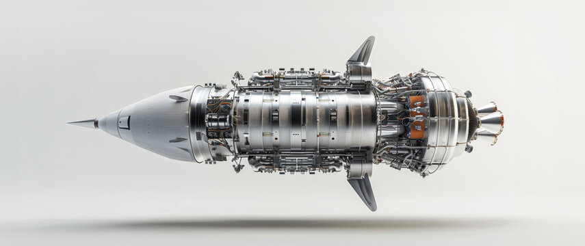 State of the art rocket or missile guiding propulsion system. 