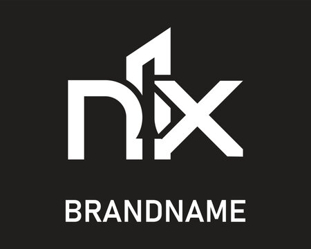 Letter nx logo design template
