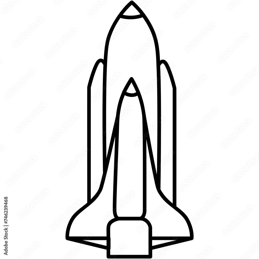 Sticker Rocket Icon