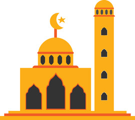 Mosque Prayer Place For Muslim Religion Community