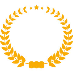 Award Laurel Wreath Frame