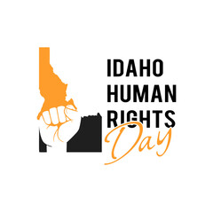 logo for Idaho human rights day