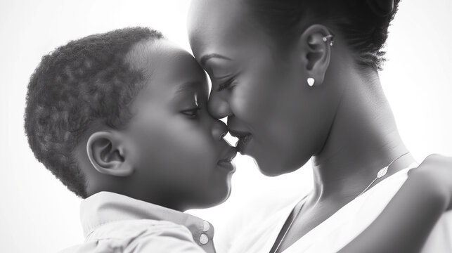 Celebrate the special bond between mothers and sons on Mother's Day with bright and close-up shots