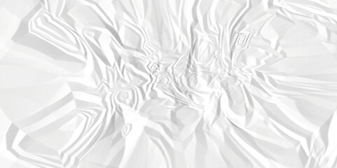 White crumpled paper texture. White wrinkled paper texture. White paper texture. White crumpled and top view textures can be used for background of text or any contents.