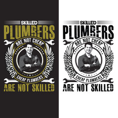 Plumbers T shirt Design