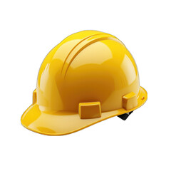 Fototapeta premium a yellow safety helmet png