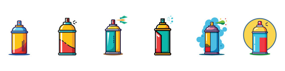 spays paint an icon, a spay can,  spay can icon, spay water bottle, spay bottle, paint spay can icon , spay paint graffiti vector