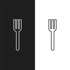 fork cutlery icon image vector illustration design
