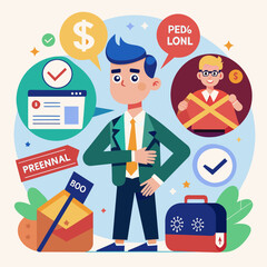 Pros and Cons of Taking Out a Personal Loan illustration 