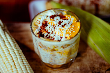 Esquite (gastronomía de América Latina) Elote