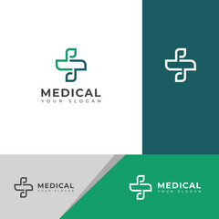 Creative Modern Medical Logo design.