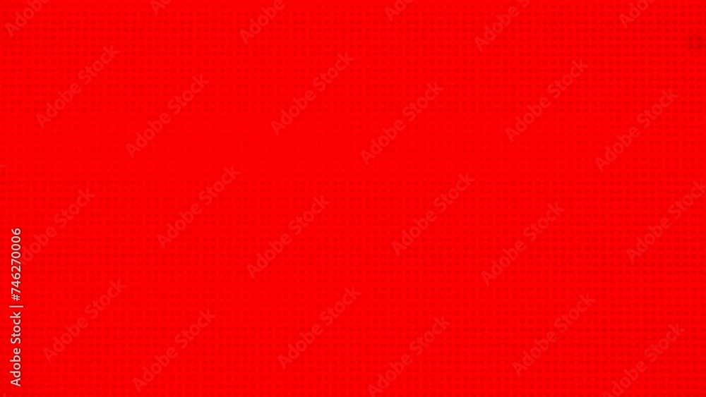 Poster close up of red led light panel displaying vivid pixels