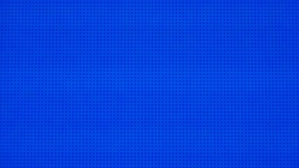 Close up of Blue LED Light Panel Displaying Vivid Pixels
