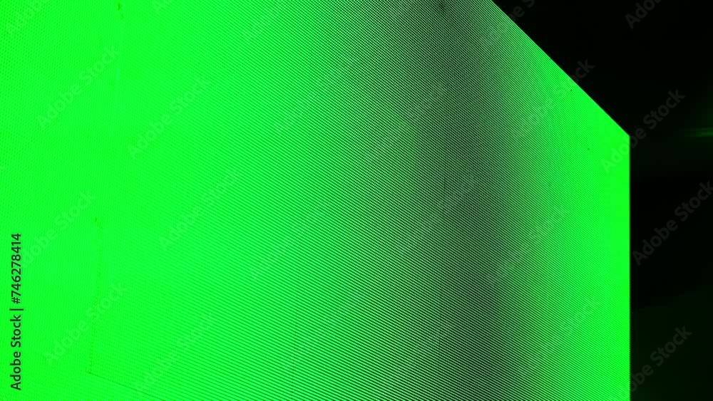 Poster digital pixel led screen with colorful neon light footage changing colors blue red green on loop. cl