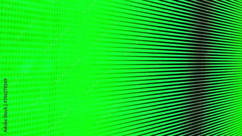 Poster digital pixel led screen with colorful neon light footage changing colors blue red green on loop. cl
