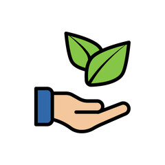 Holding Plant Filled Style