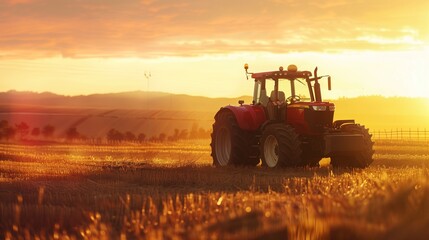 Tractor at Work