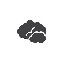 Clouds Weather vector icon