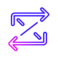 Obraz premium arrow icon