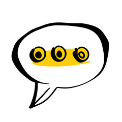 Obraz premium speech bubble icon