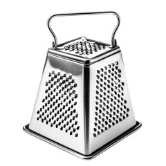 Cheese grater, transparent background, isolated image, generative AI