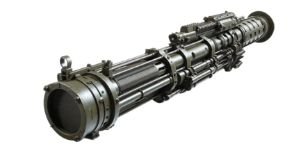 Isolated bazooka. Anti-tank grenade launcher