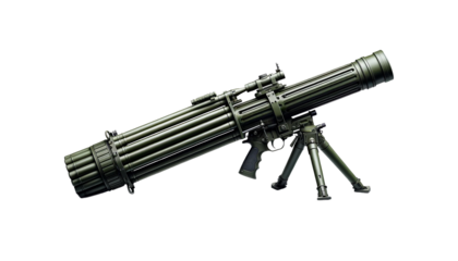 Isolated bazooka. Anti-tank grenade launcher