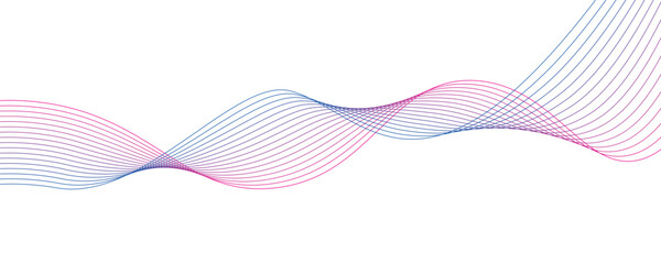 Wave Element design vector image for graphic design decoration or backdrop design