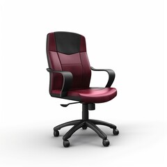 Fototapeta premium Office chair maroon