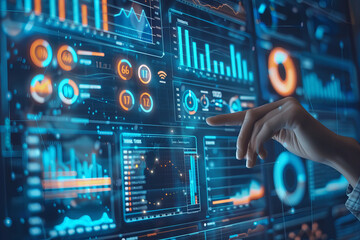 Futuristic Data Analysis in the Digital Age: Interacting with Virtual Interfaces