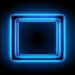 Neon Square Frame