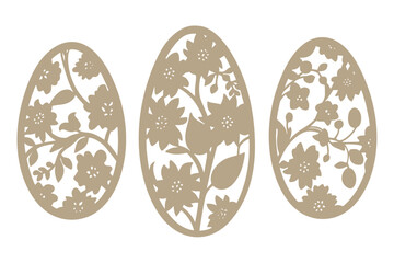 Easter Floral Egg for Cricut