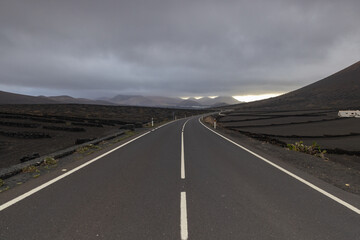 La Geria wine region in the heart of Lanzarote