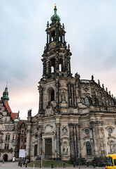 Fototapeta na wymiar Dresden is the capital city of the German state of Saxony