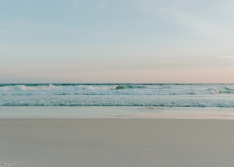 Pastel Sunset Landscape in PCB