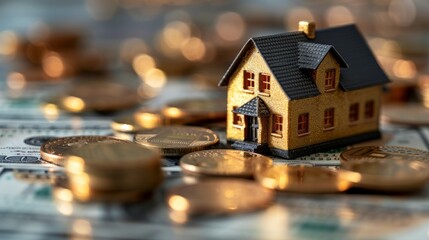 Mortgage is a financial process where a homebuyer seeks to borrow money from a financial 