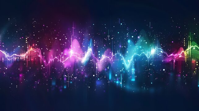 audio wave background