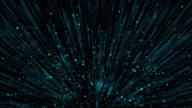 abstract blue background with rays