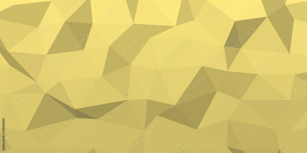 Poster abstract brown full frame 3d triangular low poly style background. multicolor backdrop in origami st