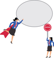 Entering, Arrival, Arrow Symbol, Aspirations, Beginnings, Building Entrance, Businesswomans