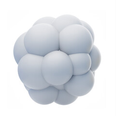 3D Cotton Ball Soft Hygiene In Simple Design