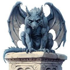 Gargoyle, Gothic Mythical Gargoyle Statue	