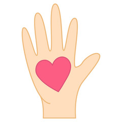 Left Handed Day Illustration