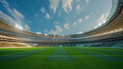 3D Render Al Janoub Stadium Qatar world cup