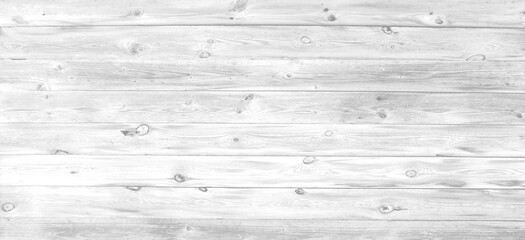 Elegante Holzmaserung: Hintergrund aus weissen Holzbrettern - 746324416