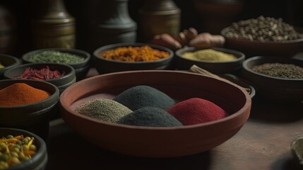 spices in the market