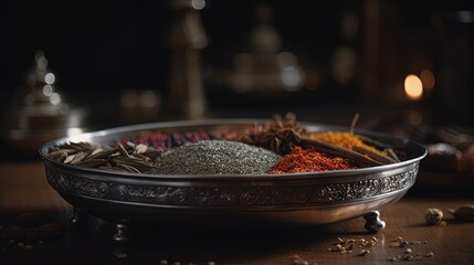 spices in a bowl
