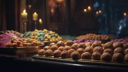 christmas cookies in a box