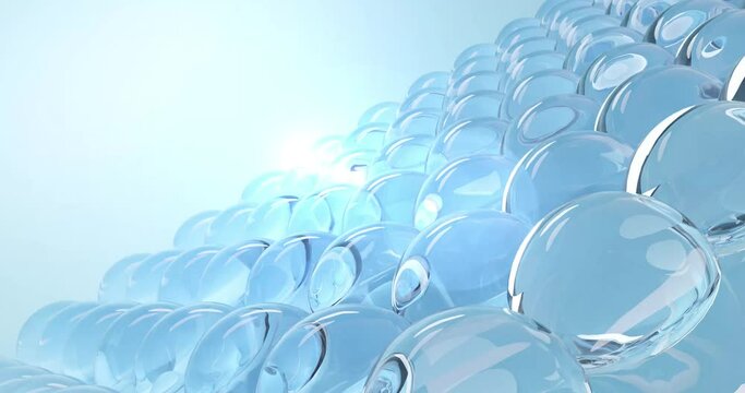 collagen serum drop on skin. Hyaluronic acid skin solutions advertising