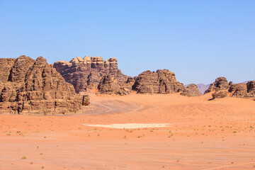 Fototapeta premium wadi rum desert country